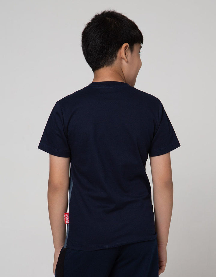 Marvel Spiderman Siluet Gradasi Short Sleeve T-Shirt