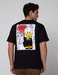 Disney Short Sleeve T-Shirt Print Angry Duck Comic