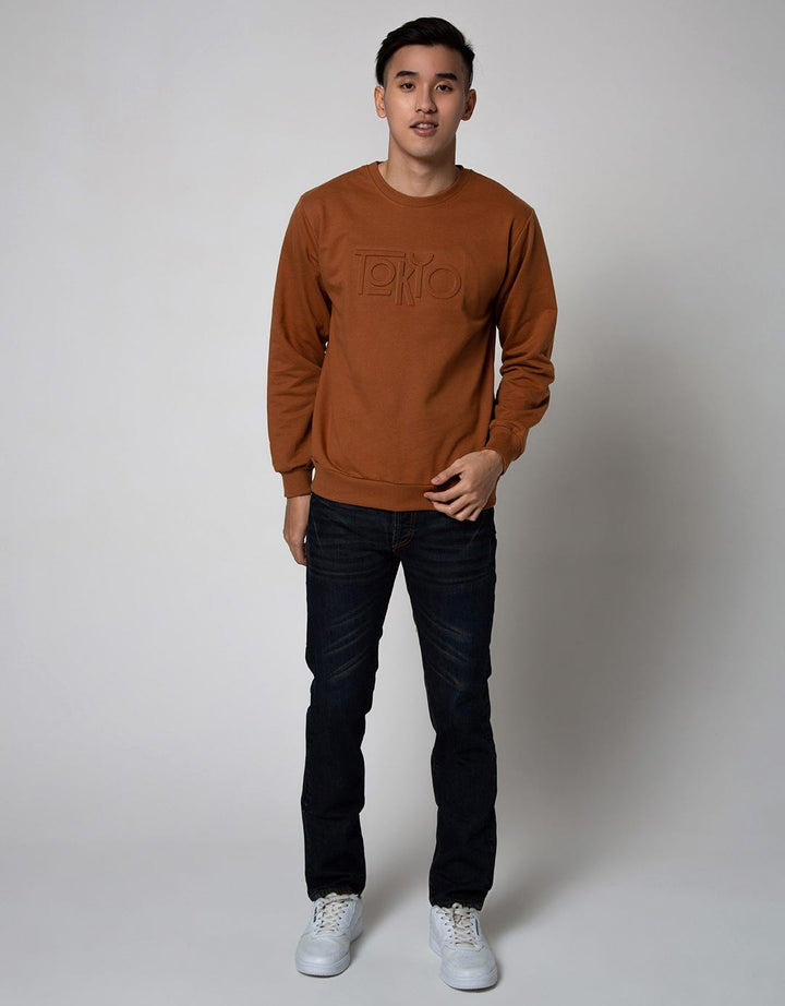 Details Sweatshirt Jumper Print Flocking Tokyo