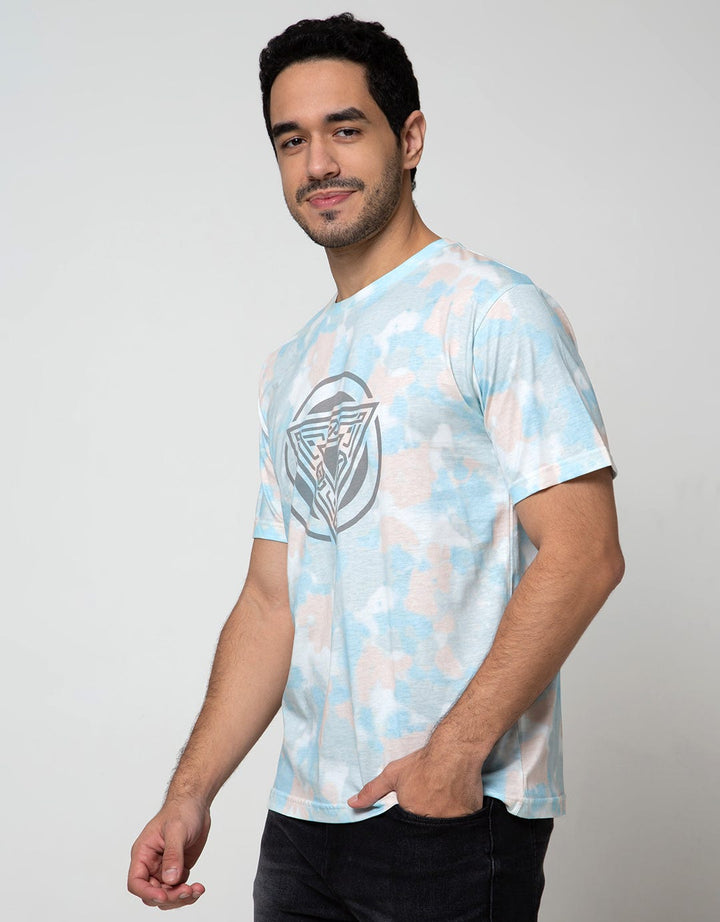 Marvel Short Sleeve T-Shirt Tie Dye New Asgard Thor