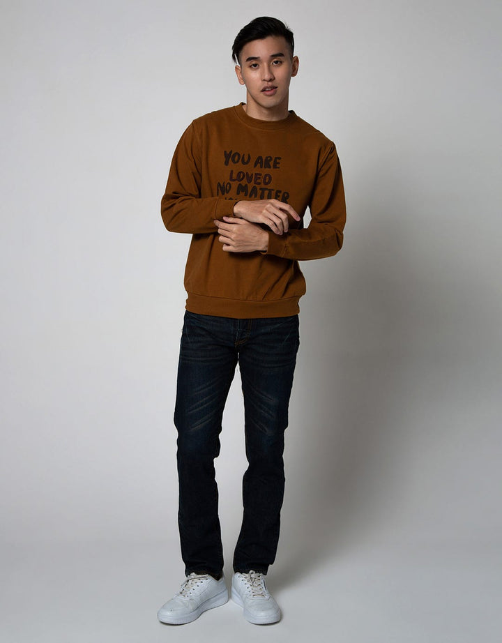 Details Sweatshirt Jumper Mix Embro You Are Loved