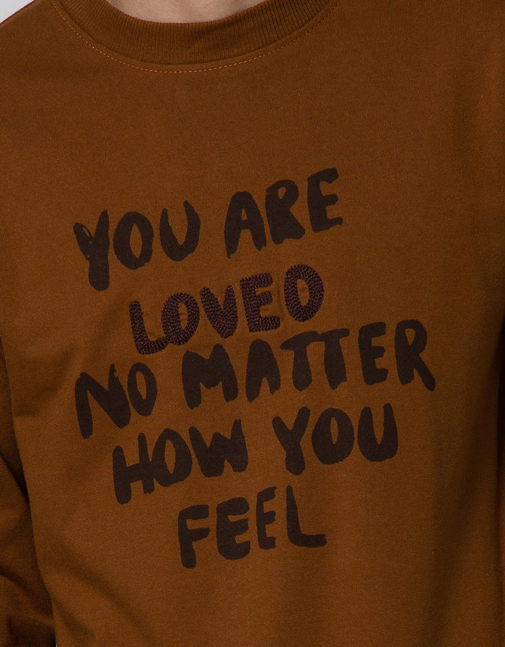 Details Sweatshirt Jumper Mix Embro You Are Loved