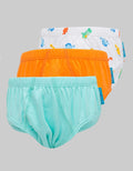 Kidz Too Brief Pack Of 3 Underwear Boys Dino 