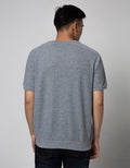 Details Sweatshirt Short Sleeve Jumper Basic Texture