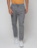 Details Jogger Pants Fashion Houndstooth