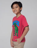 Little M Short Sleeve T-Shirt Dino Nice Eat