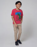 Little M Short Sleeve T-Shirt Dino Nice Eat