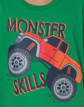 Little M Short Sleeve T-Shirt Monster Skill