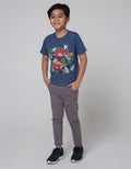 Little M Short Sleeve T-Shirt Roar Dino Summer