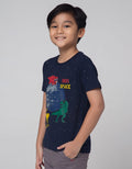 Little M Short Sleeve T-Shirt Dino Space