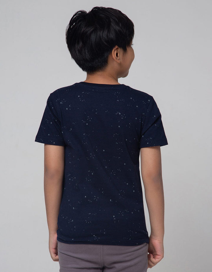 Little M Short Sleeve T-Shirt Dino Space