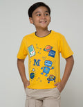 Little M Rib Bordir Kaos Anak Laki-laki