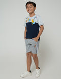 Little M Aps Embroidered Boys T-shirts