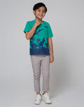 Little M Short Sleeve T-Shirt Shadow Dino
