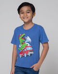 Little M Short Sleeve Dino Fireman T-Shirt