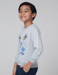 Little M Sweatshirt Aplikasi Robot