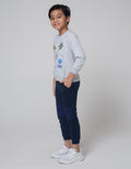 Little M Sweatshirt Aplikasi Robot