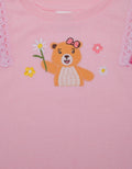 Pipiniko Long Sleeve T-Shirt Bear Ruffle