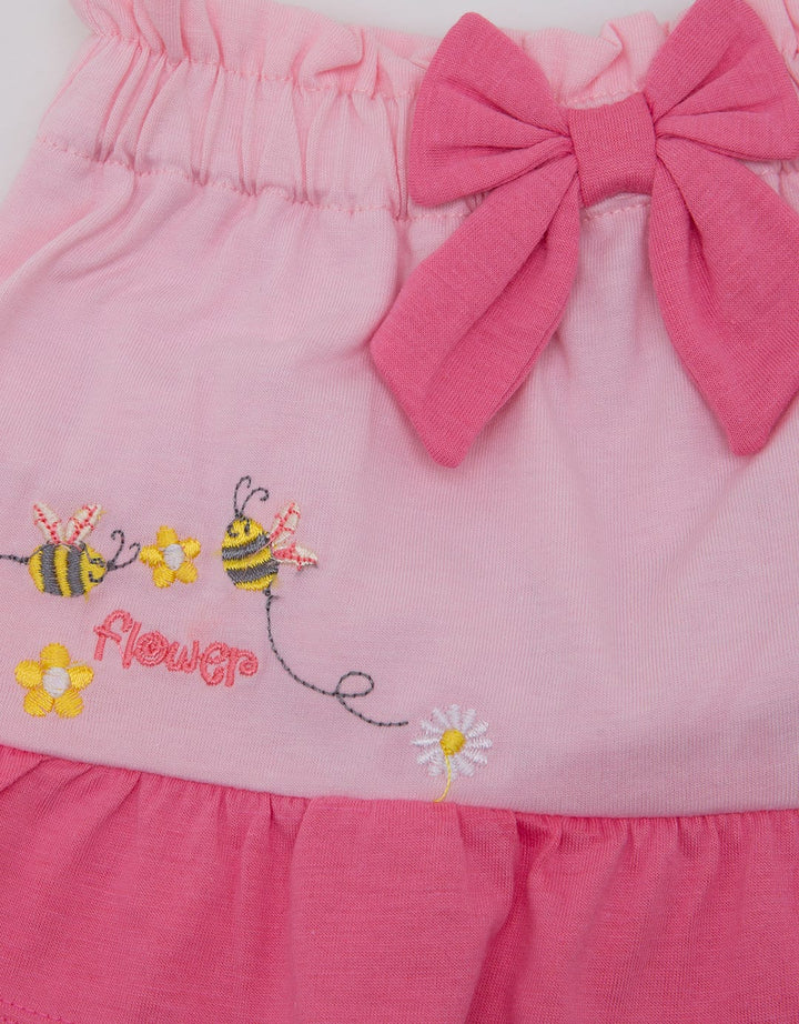 Pipiniko Midi Skirt Skort Flower