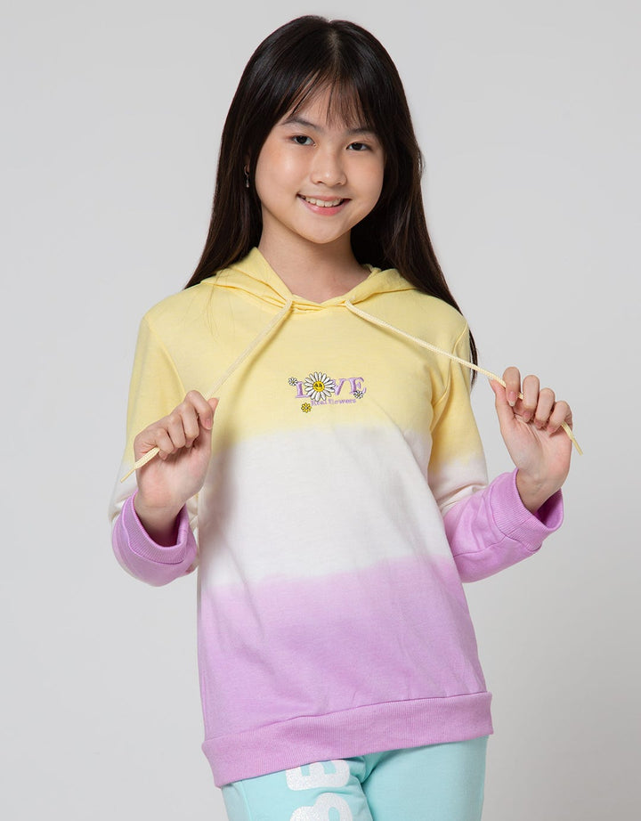 Nevada Bordir Love Sweater Anak Perempuan