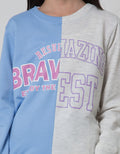 Nevada Half Brave Sweater Anak Perempuan