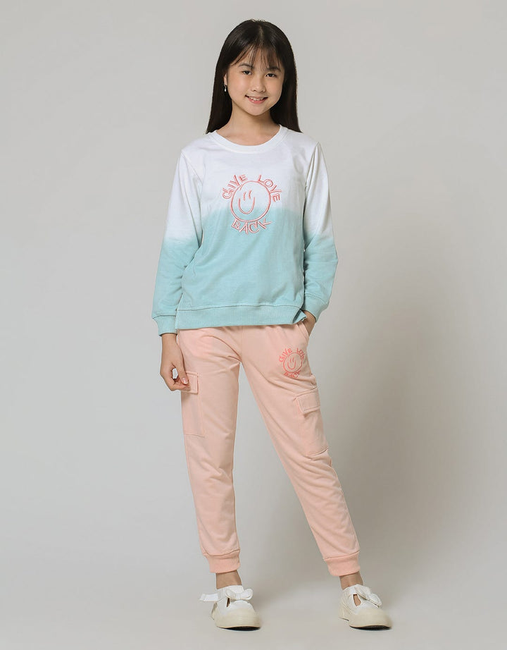 Nevada Give Love Pocket Celana Jogger Anak Perempuan