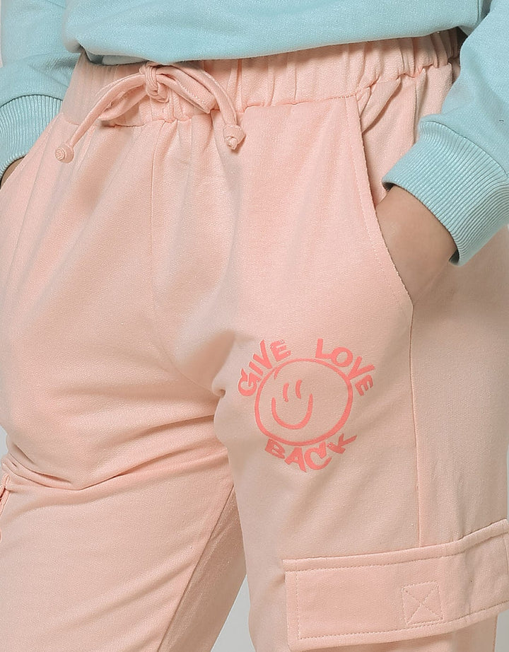 Nevada Give Love Pocket Celana Jogger Anak Perempuan