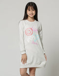 Nevada Gravity Love Eyes Midi Dress Anak Perempuan