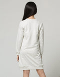 Nevada Gravity Love Eyes Midi Dress Anak Perempuan