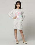 Nevada Gravity Love Eyes Midi Dress Anak Perempuan