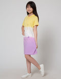 Nevada Dip Dye Hoodie Dress Anak Perempuan