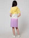 Nevada Dip Dye Hoodie Dress Anak Perempuan