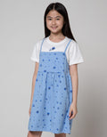Nevada Short Sleeve Midi Dress Mock Up 2 Layers Floral Print