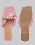 Details Slipper Sandals Wrinkled Dsk12
