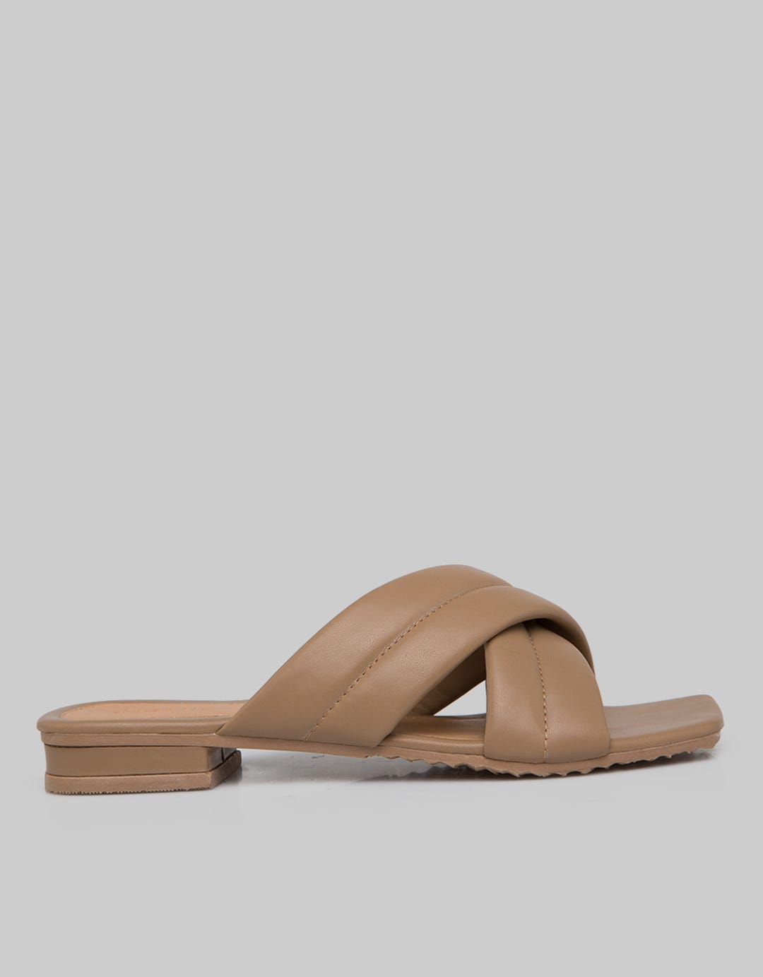 Details Slipper Sandals Cross Strap
