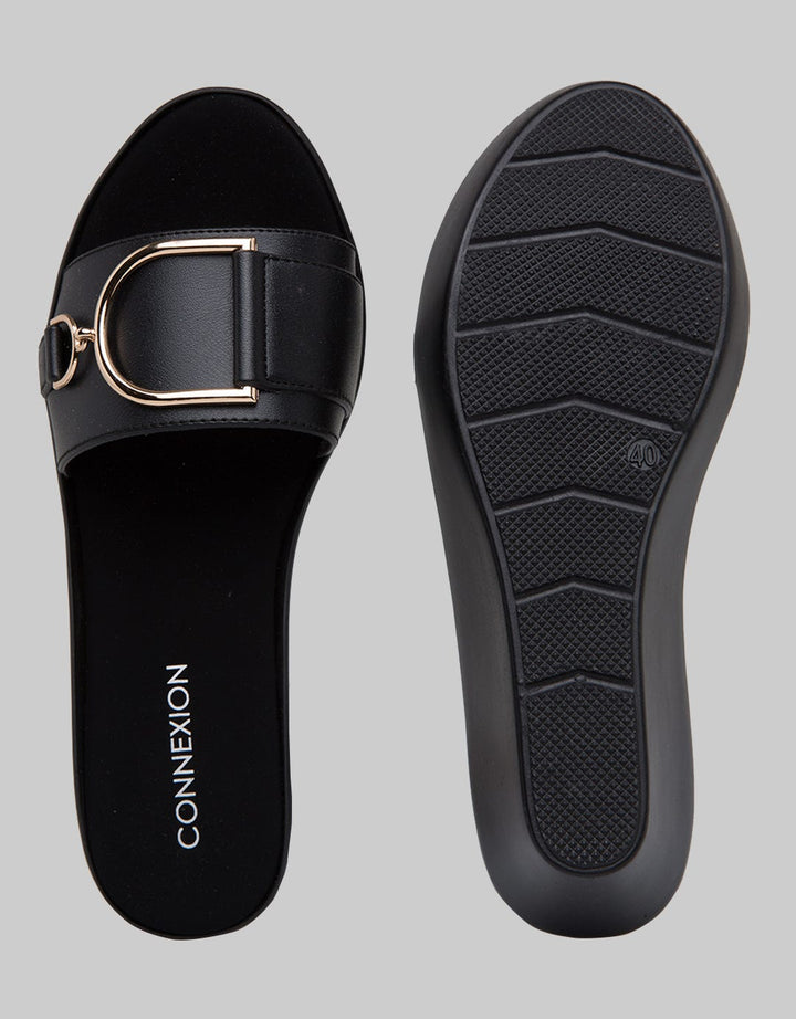 Connexion Slipper Sandals Wide Strap