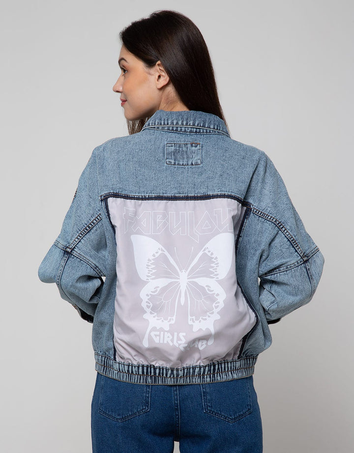 Nevada Denim Jacket Jd Print Bf