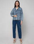 Nevada Denim Jacket Jd Print Bf
