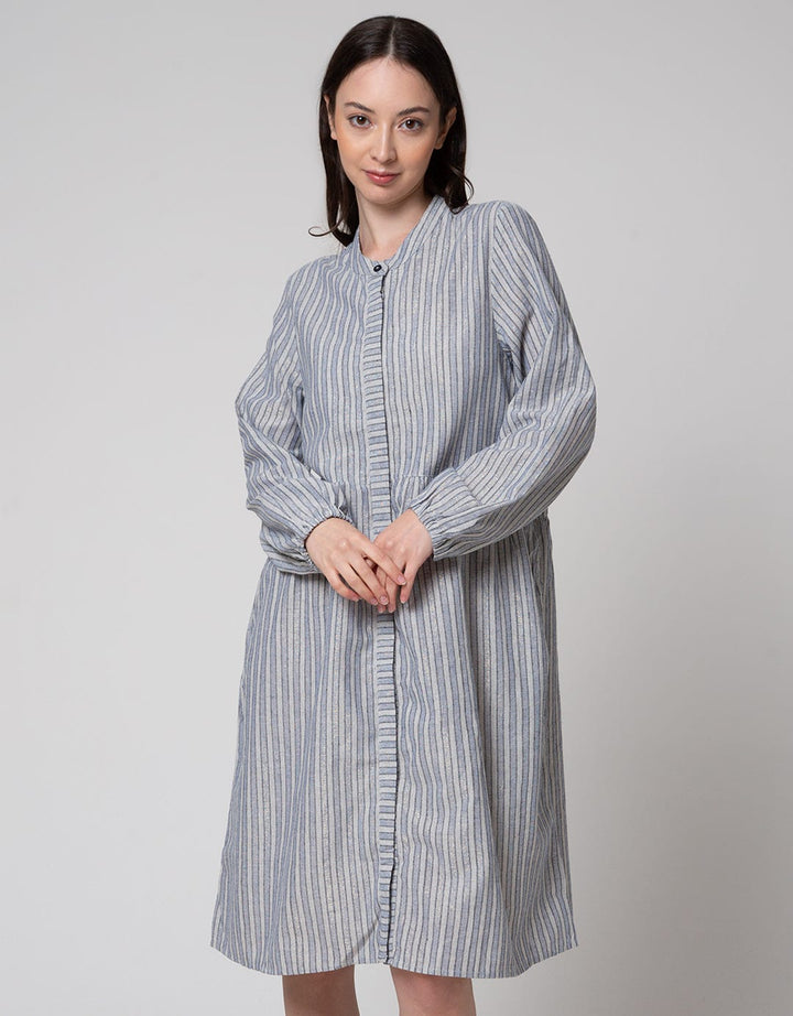 Triset Casual Stripe Combination Dress