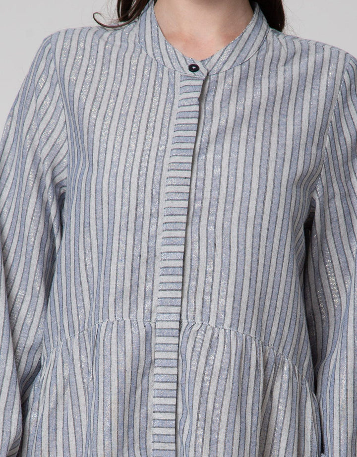 Triset Casual Stripe Combination Dress