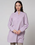 Triset Casual Stitching Sleeve Blouse