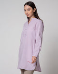 Triset Casual Stitching Sleeve Blouse