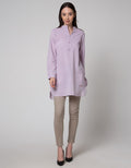 Triset Casual Stitching Sleeve Blouse