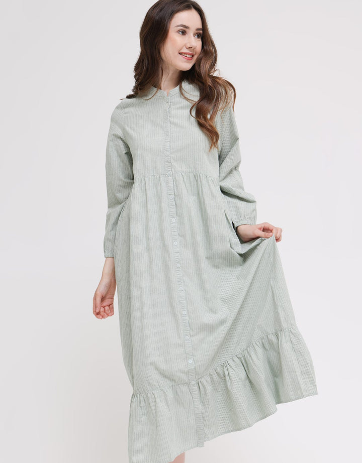 Triset Casual Small Stripe Dress
