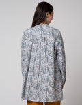 Triset Ladies Leaf Print Blouse