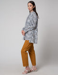 Triset Ladies Leaf Print Blouse