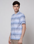 Watchout Casual Short Sleeves Koko Stripe Motif