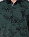 WATCHOUT CASUAL Polo Shirt Print Animal