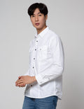 Watchout! Jeans Long Sleeve Shirt Double Pocket