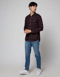 Watchout! Jeans Long Sleeve Shirt Checks